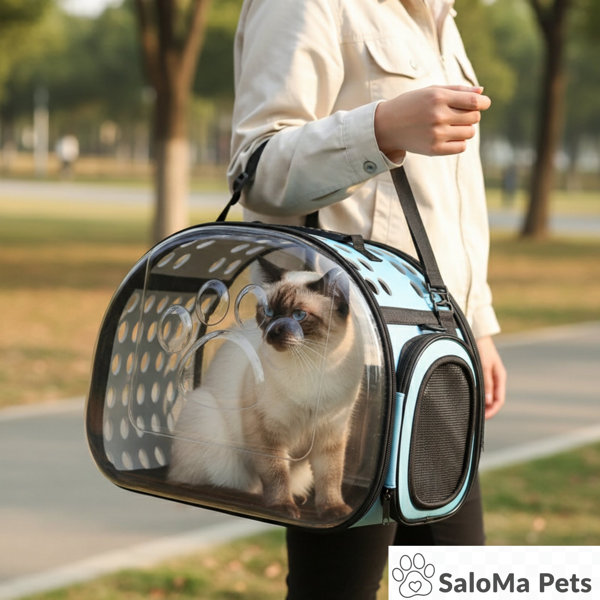 Transportadora CatView para Gatos