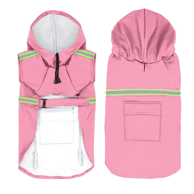 Chaqueta Impermeable Reflectante para Perros y Abrigo Externo
