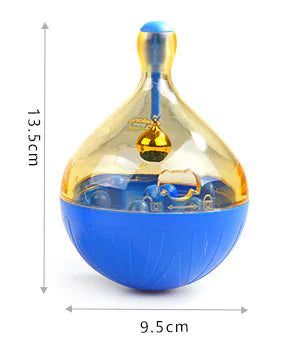 Juguete tumbler y Dispensador Automático de Comida