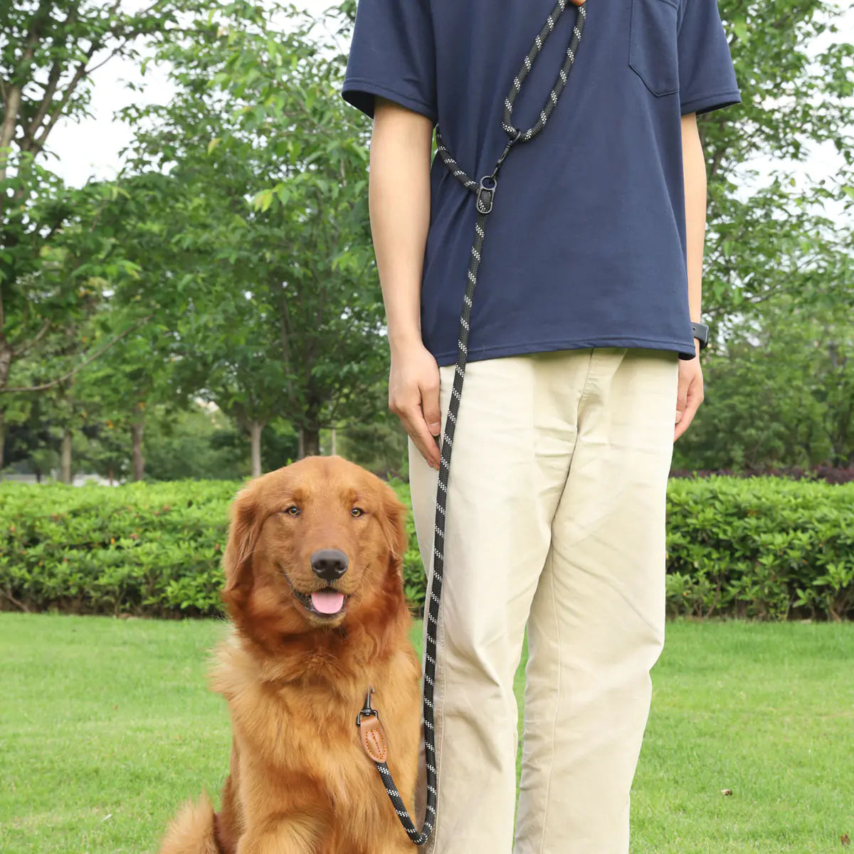 VersaLeash Correa Multifunción Reflectante para Mascotas