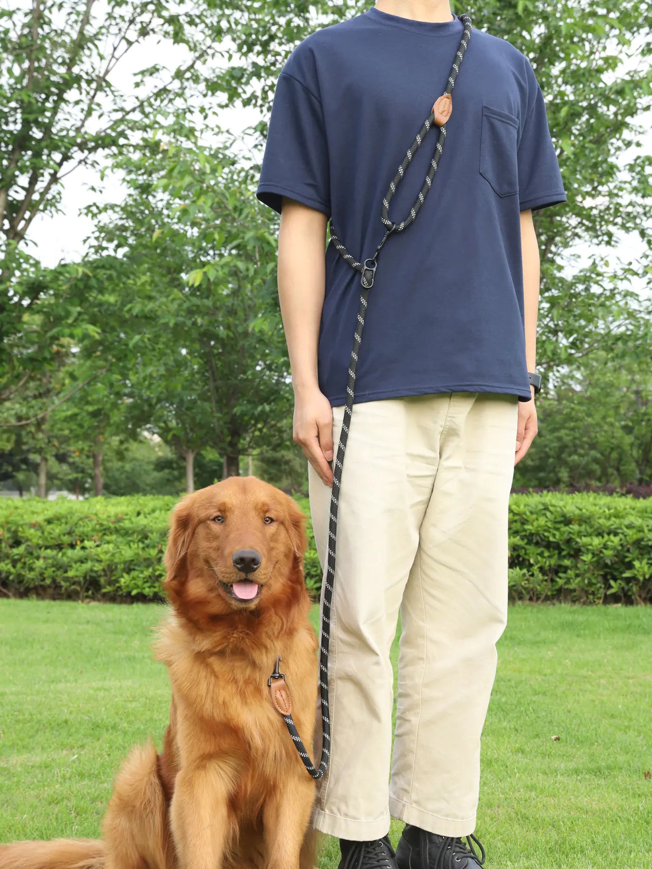 VersaLeash Correa Multifunción Reflectante para Mascotas