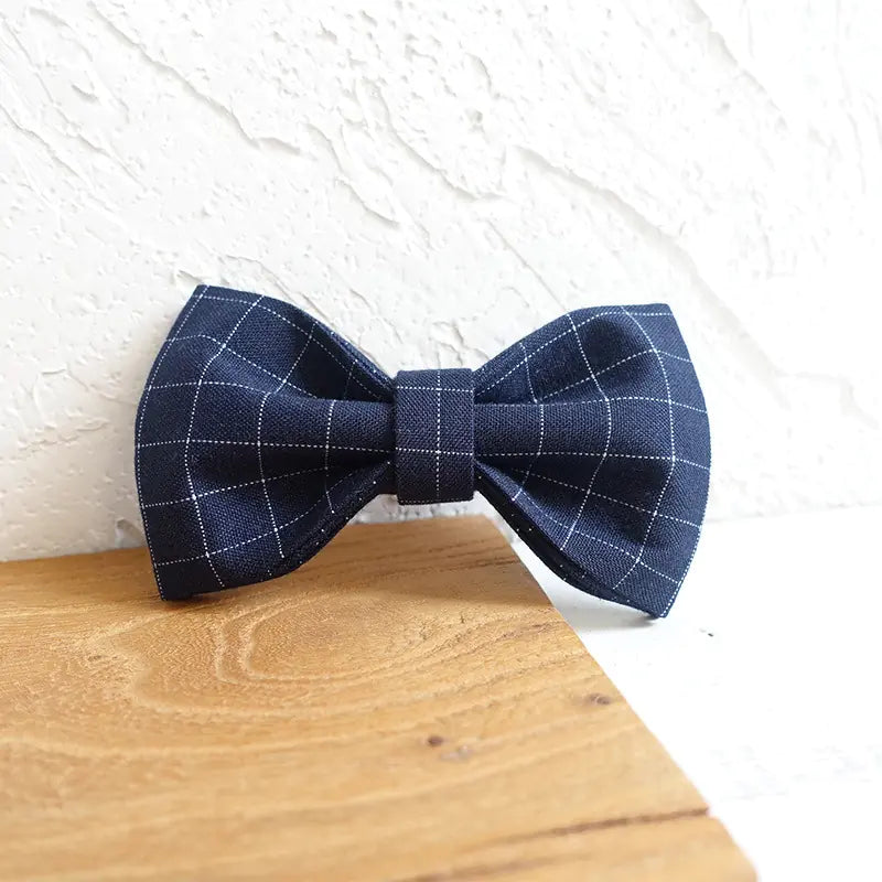 Conjunto de Collar Ajustable con Moño y Correa 'MUTTCO'