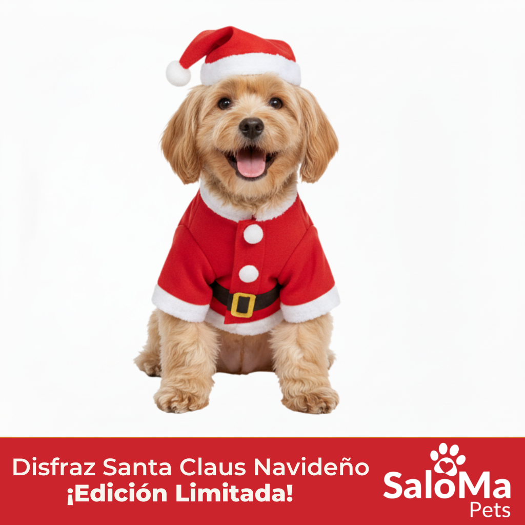 Disfraz  Santa Claus Edición Navideño para Perros Pequeños