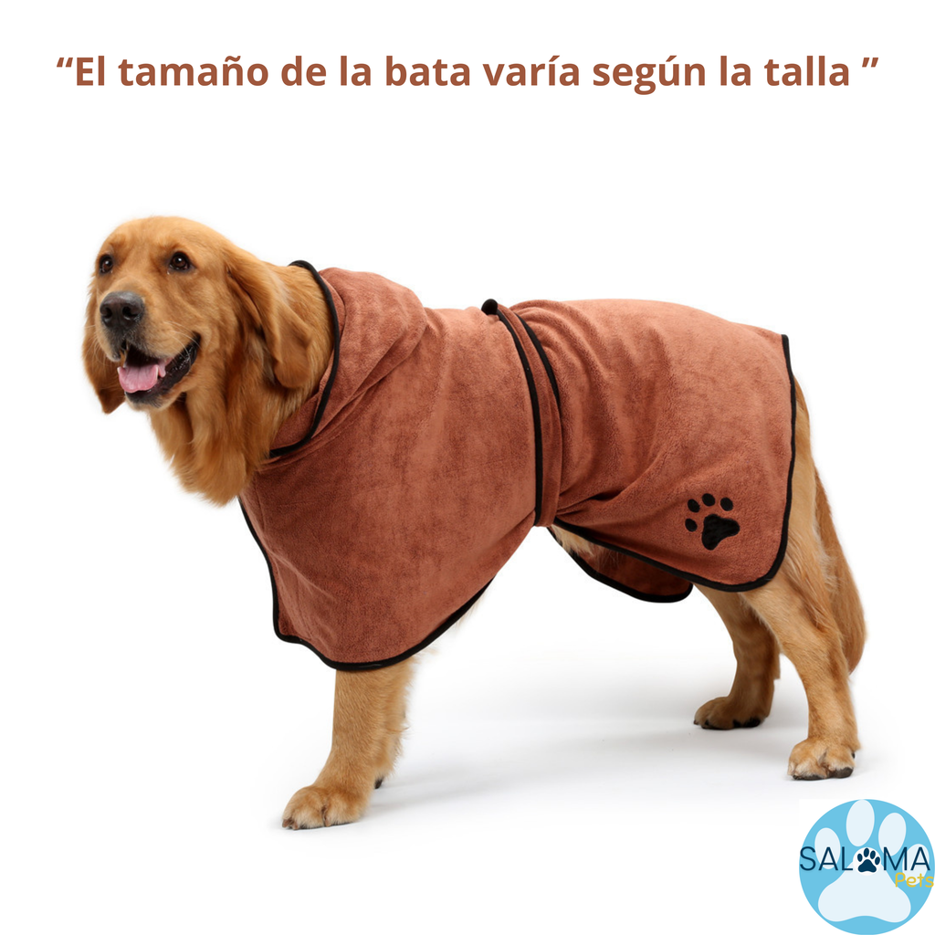 Toalla Bata Súper Absorbente para Perros y Gatos
