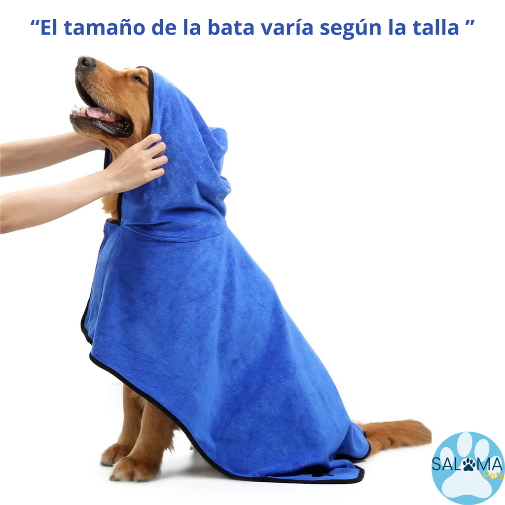 Toalla Bata Súper Absorbente para Perros y Gatos
