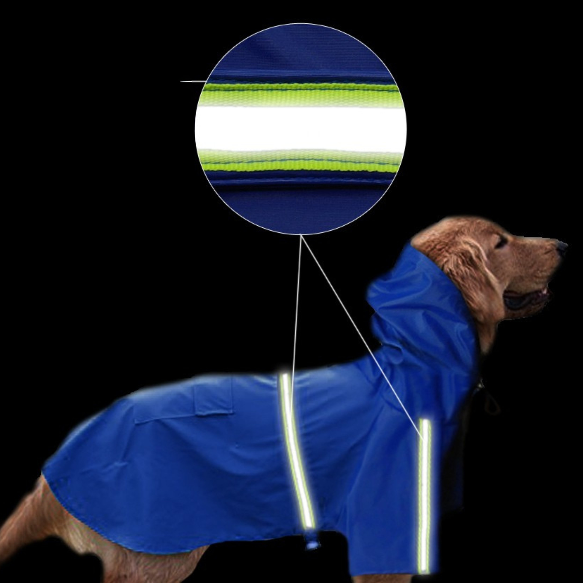 Chaqueta Impermeable Reflectante