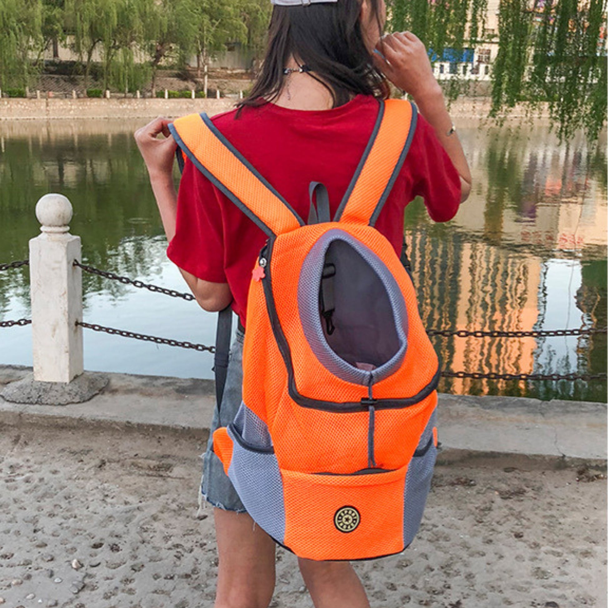 Mochila Morral para Gatos y Perros Pequeños