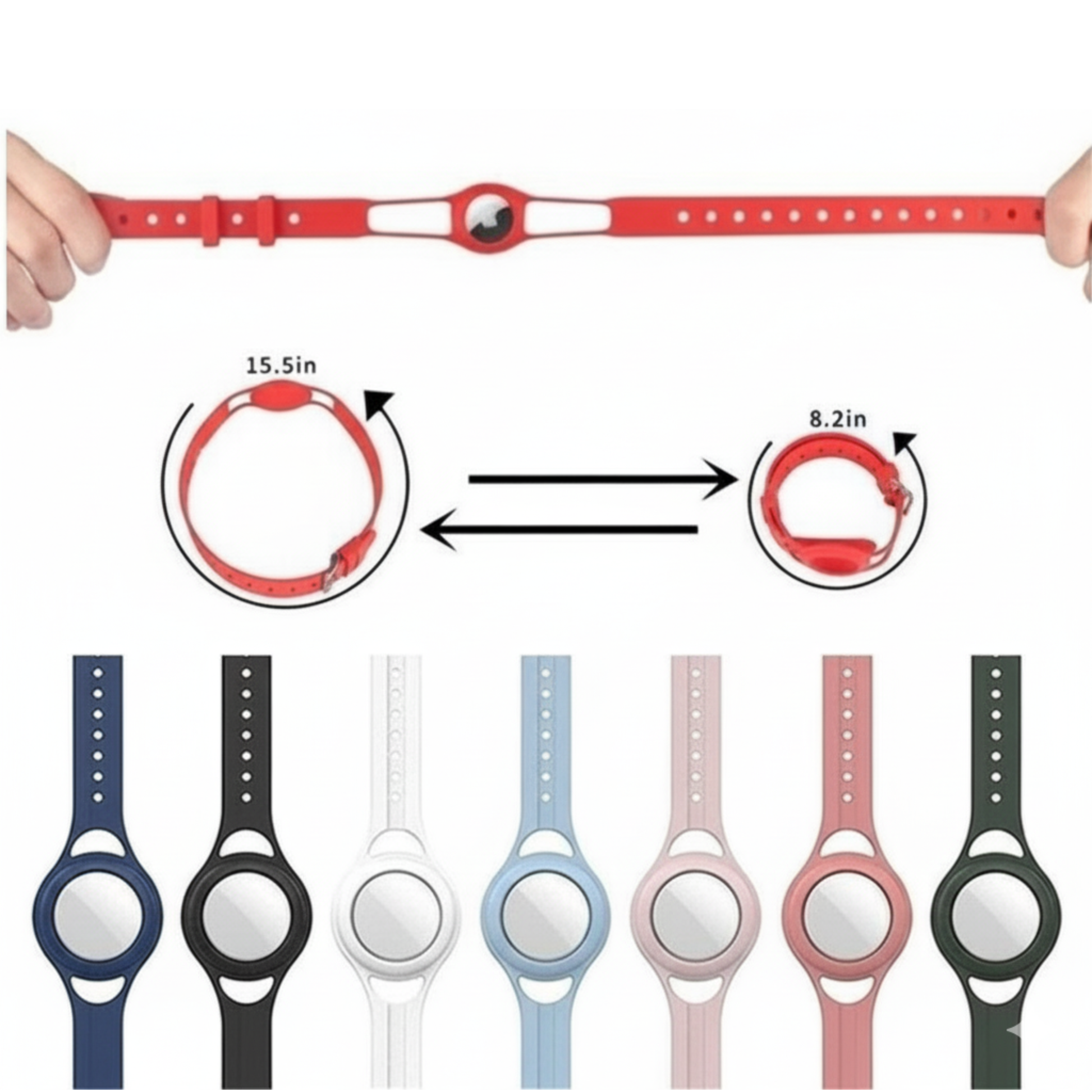 Collar Rastreador para Apple Airtags