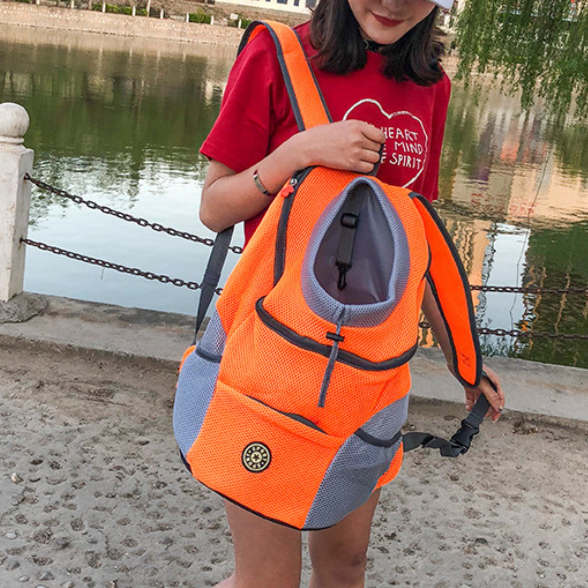 Mochila Morral para Gatos y Perros Pequeños