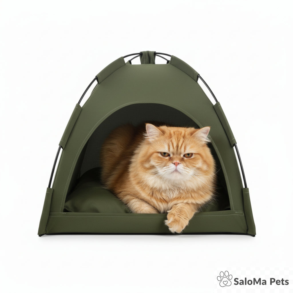 Casa Cama de Campaña para Gatos