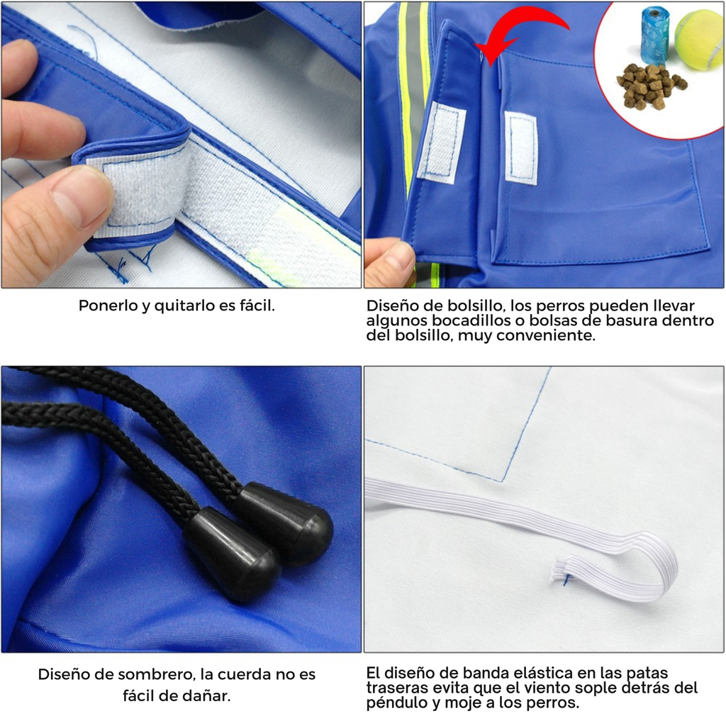 Chaqueta Impermeable Reflectante