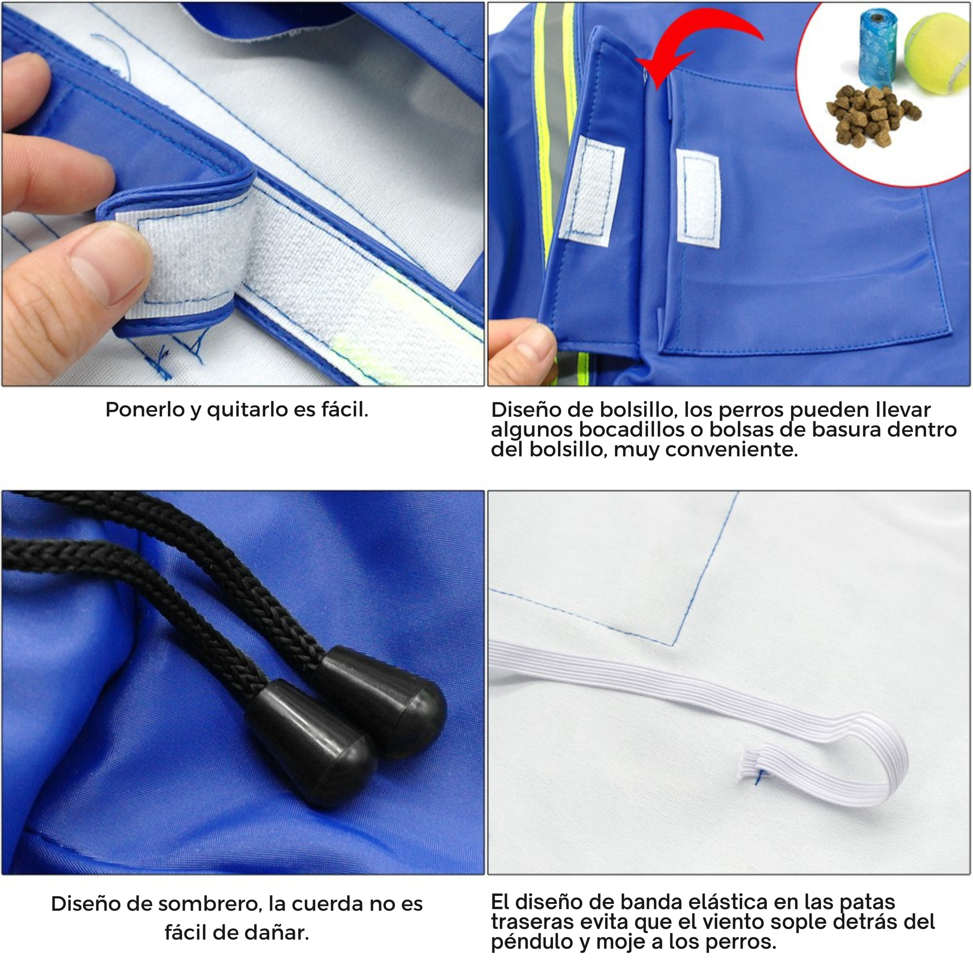 Chaqueta Impermeable Reflectante