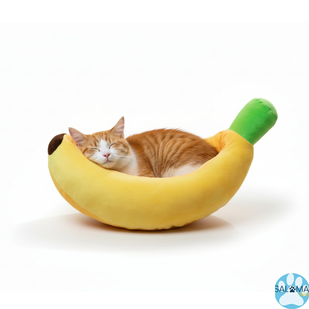 Cama Banana para Mascotas