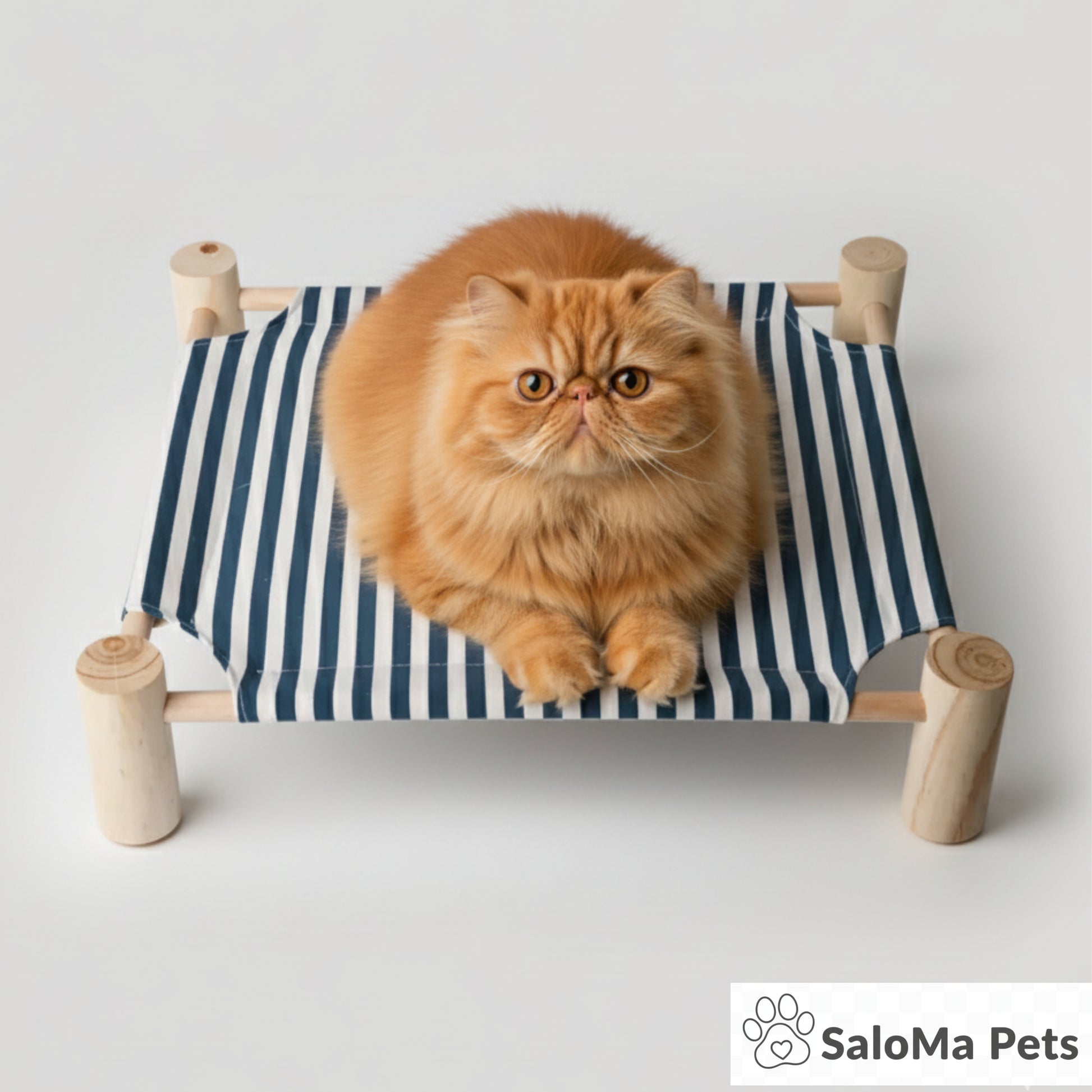 Catre-Cama de Madera para Gatos