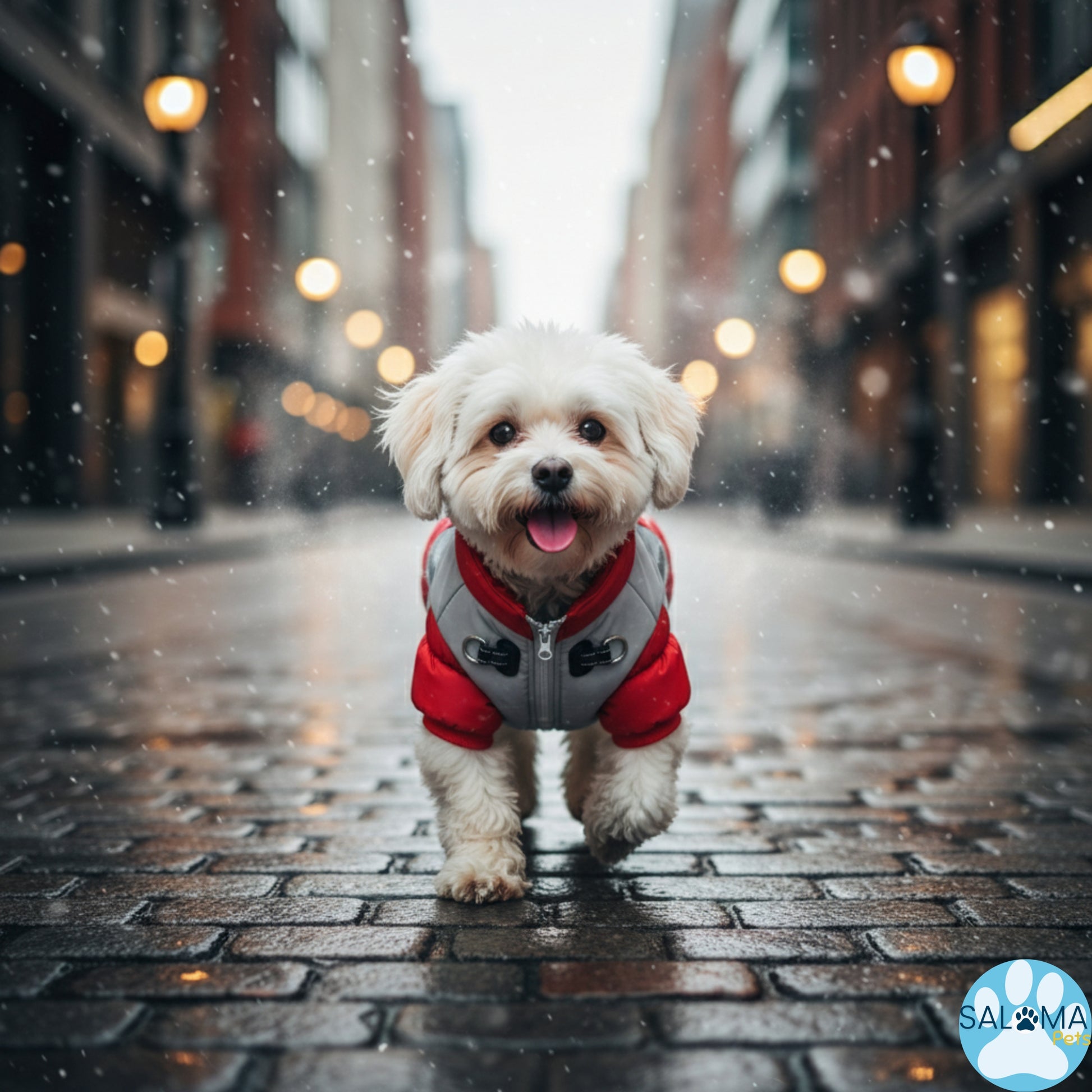 Chamarra de Invierno Anti-viento para Mascotas