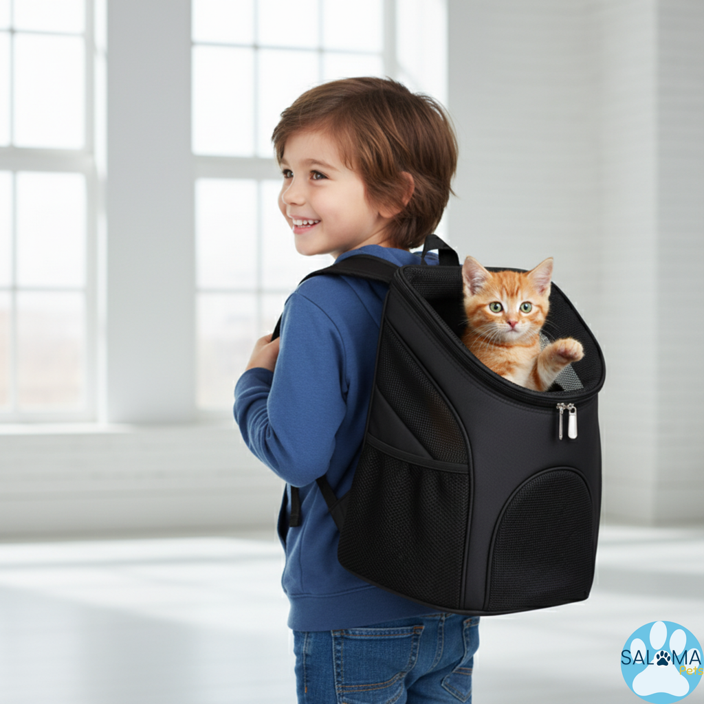 Mochila Viajera Compacta para Mascotas