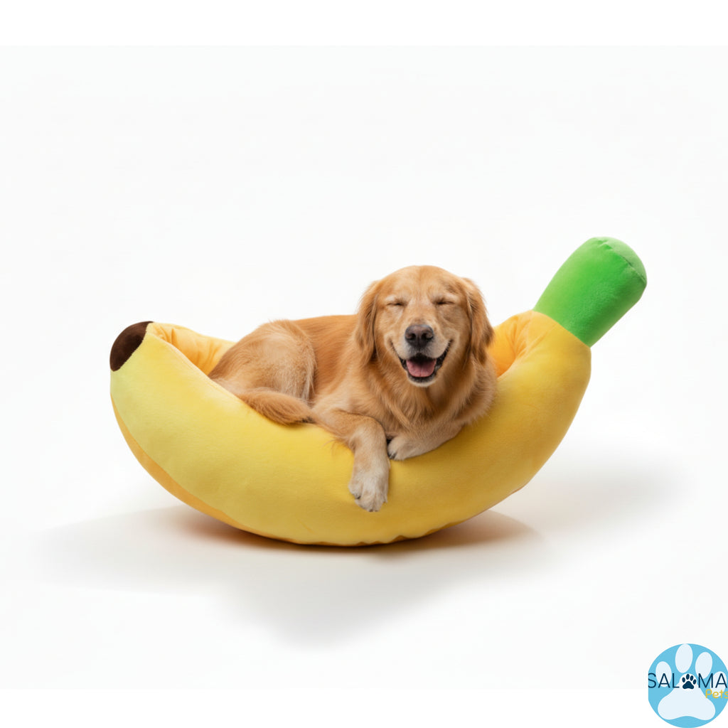 Cama Banana para Mascotas