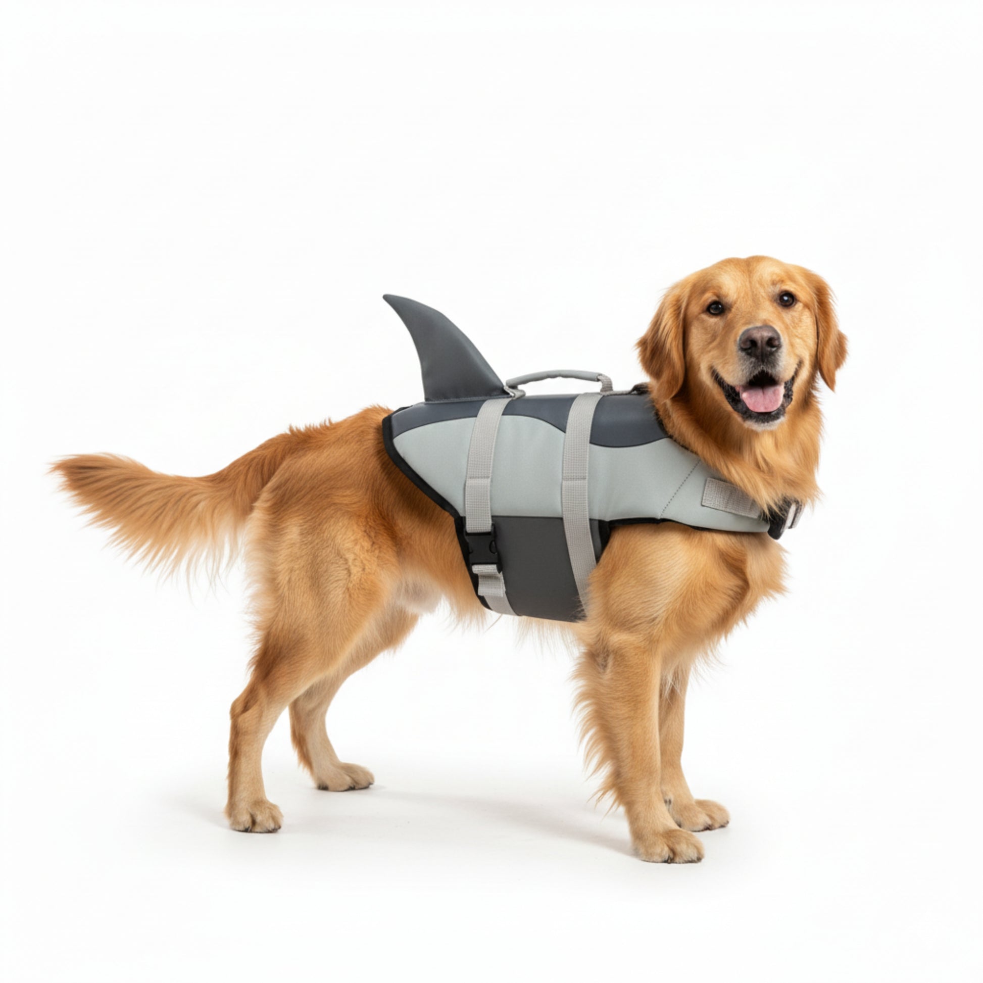 Chaleco Salva Vidas de Sirena y Tiburón para Mascotas