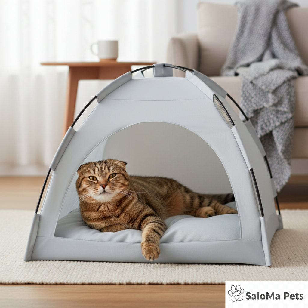 Casa Cama de Campaña para Gatos