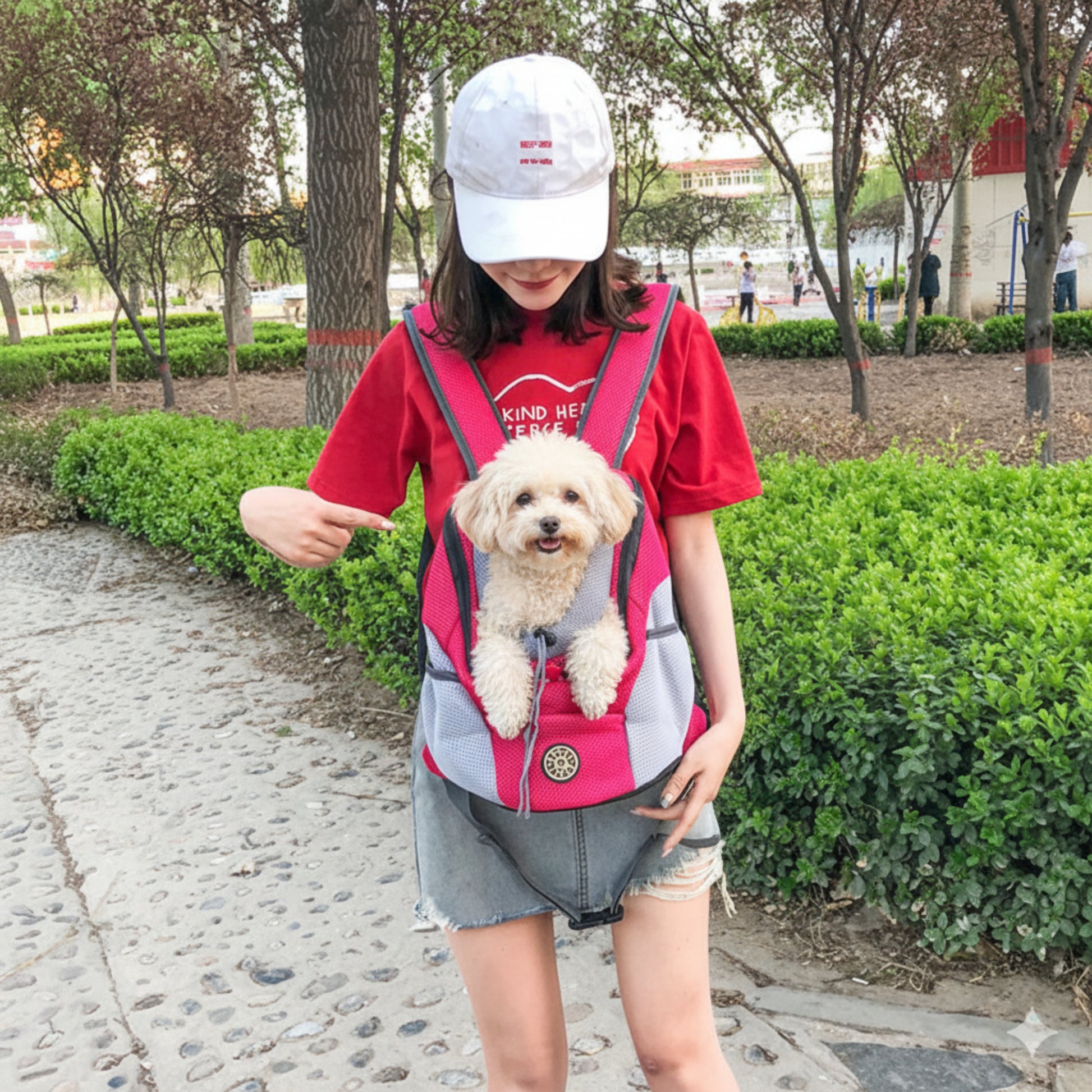 Mochila Morral para Gatos y Perros Pequeños