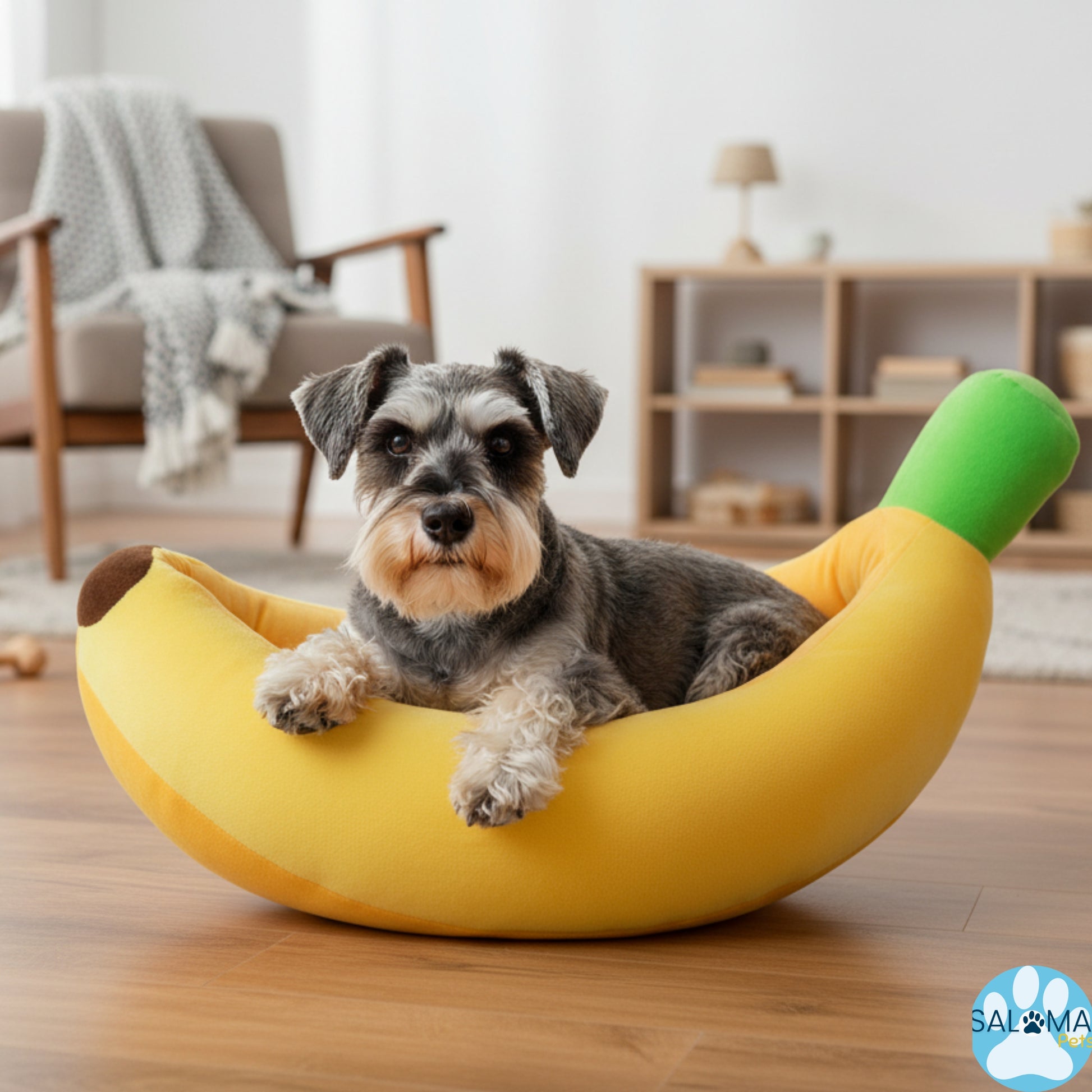 Cama Banana para Mascotas