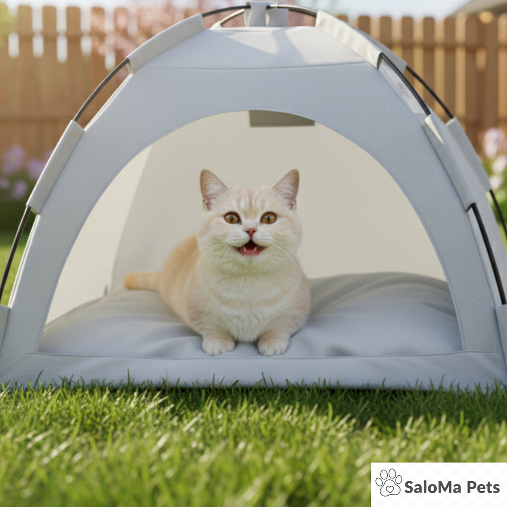 Casa Cama de Campaña para Gatos