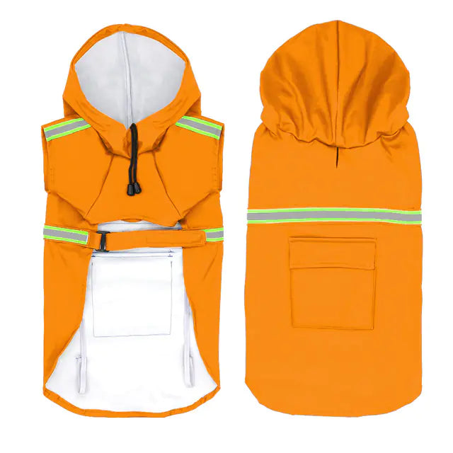 Chaqueta Impermeable Reflectante para Perros y Abrigo Externo