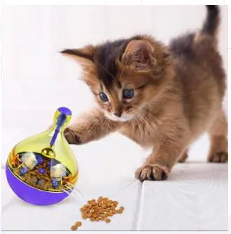Juguete tumbler para Mascotas y Dispensador Automático de Comida