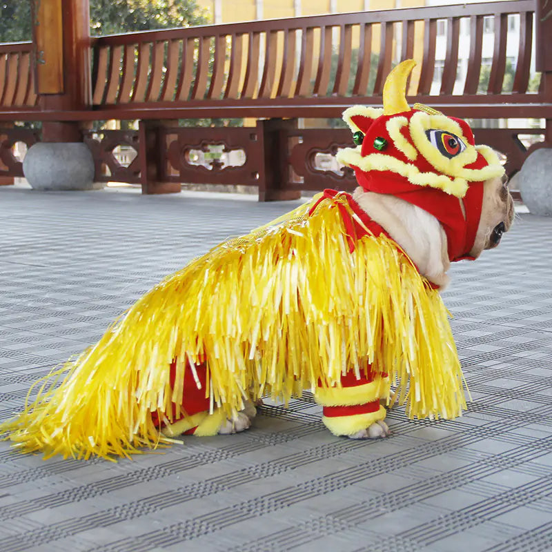 Disfraz de Dragon Chino Jizai para Mascotas