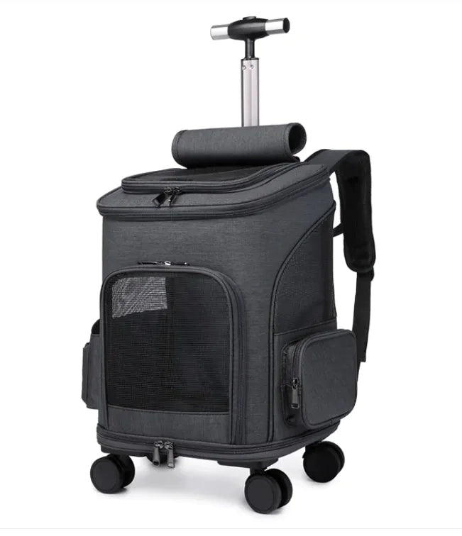 Mochila Carrito Plegable Portátil para Mascotas