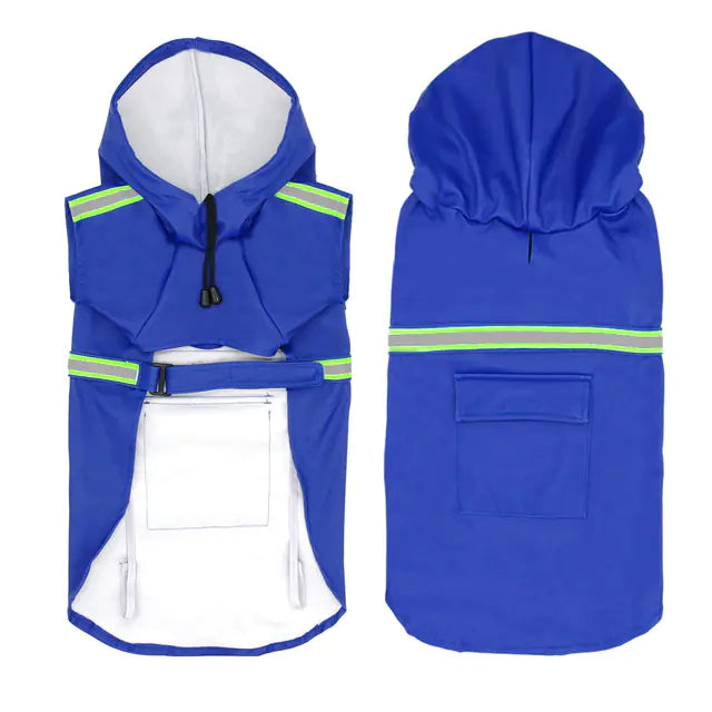 Chaqueta Impermeable Reflectante para Perros y Abrigo Externo
