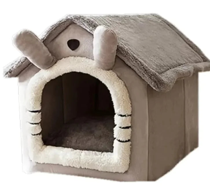 Cama Casa para Gatos y Perros Pequeños