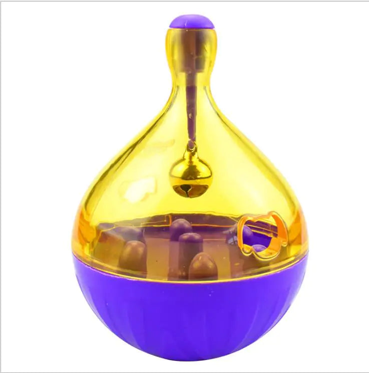 Juguete tumbler para Mascotas y Dispensador Automático de Comida